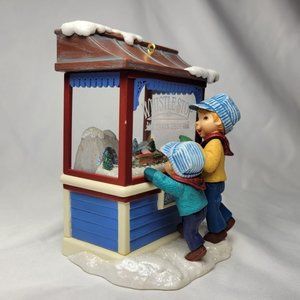 Hallmark Christmas Window Whistle Stop Train Ornament 2007 with box